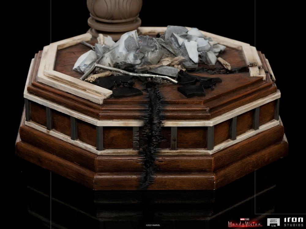 WandaVision Legacy Replica White Vision 1/4 Scale Limited Edition Statue Gallery Image 9