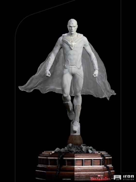 WandaVision Legacy Replica White Vision 1/4 Scale Limited Edition Statue Gallery Image 3