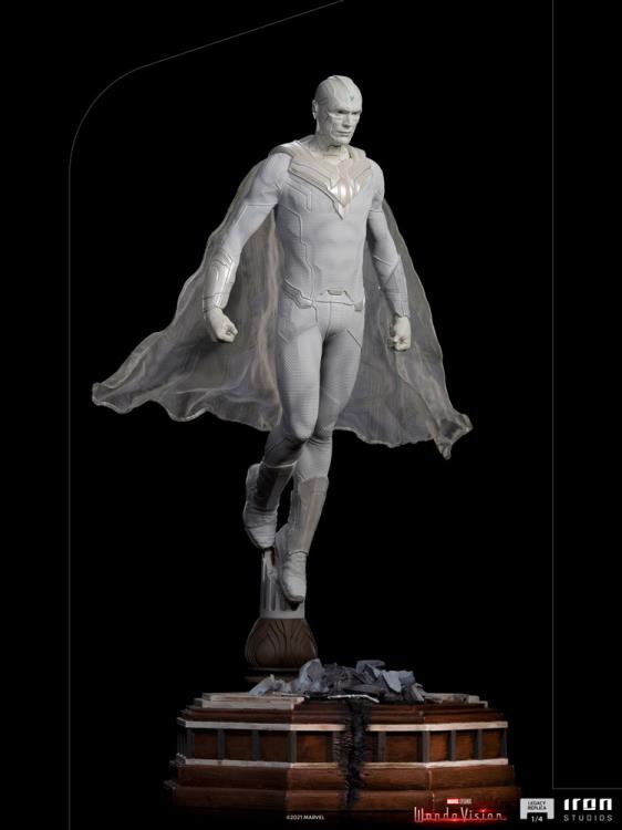 WandaVision Legacy Replica White Vision 1/4 Scale Limited Edition Statue Gallery Image 6