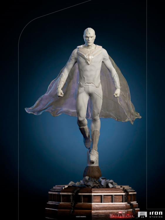 WandaVision Legacy Replica White Vision 1/4 Scale Limited Edition Statue Gallery Image 14