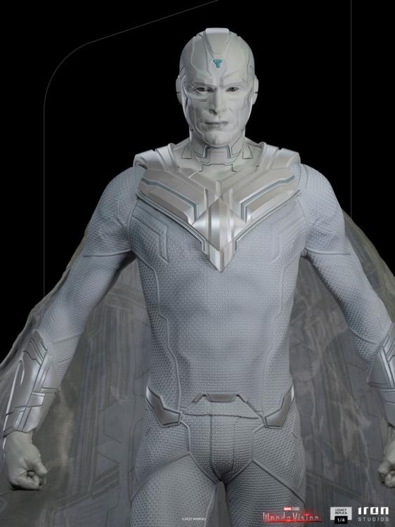 WandaVision Legacy Replica White Vision 1/4 Scale Limited Edition Statue Gallery Image 7