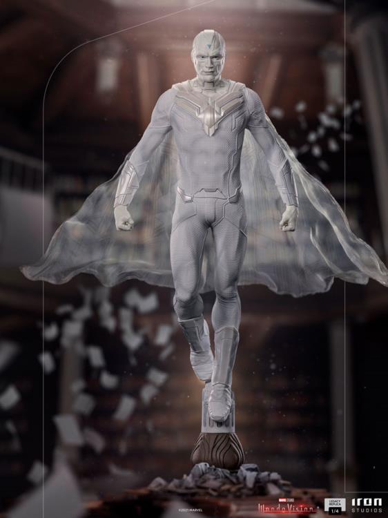 WandaVision Legacy Replica White Vision 1/4 Scale Limited Edition Statue Gallery Image 13