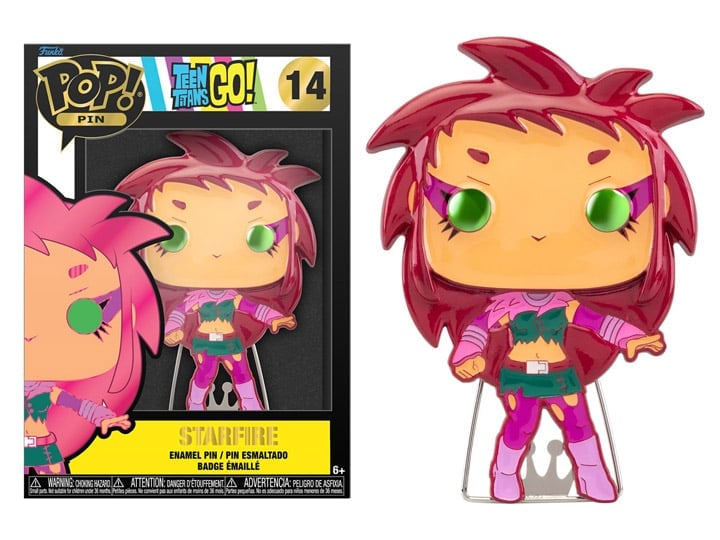 Pop! Pins: Teen Titans Go! - Starfire Gallery Image 1