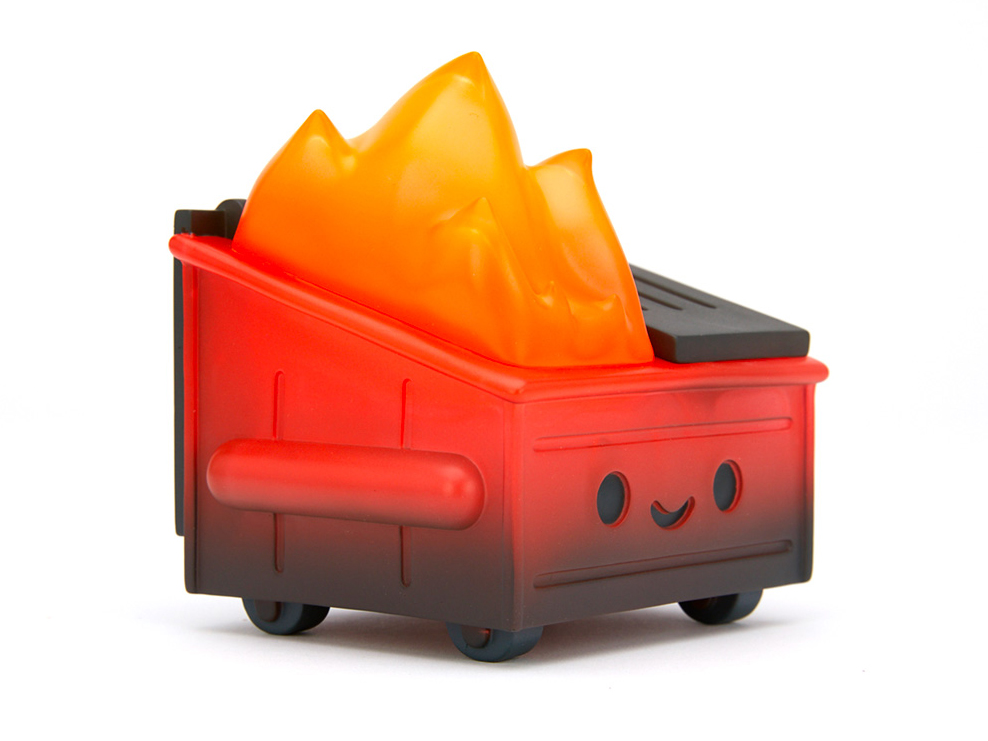 Lil Dumpster Fire (Hellfire) BBTS Exclusive Vinyl Figure Gallery Image 3