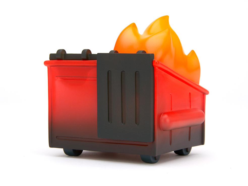 Lil Dumpster Fire (Hellfire) BBTS Exclusive Vinyl Figure Gallery Image 5