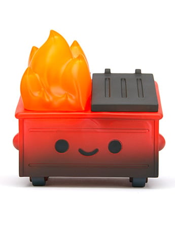 Lil Dumpster Fire (Hellfire) BBTS Exclusive Vinyl Figure Gallery Image 2