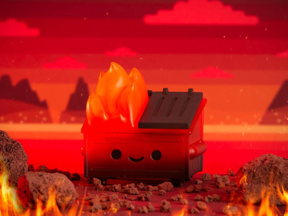 Lil Dumpster Fire (Hellfire) BBTS Exclusive Vinyl Figure Gallery Image 9