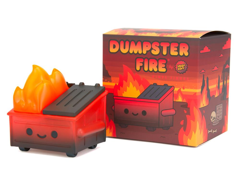 Lil Dumpster Fire (Hellfire) BBTS Exclusive Vinyl Figure Gallery Image 8