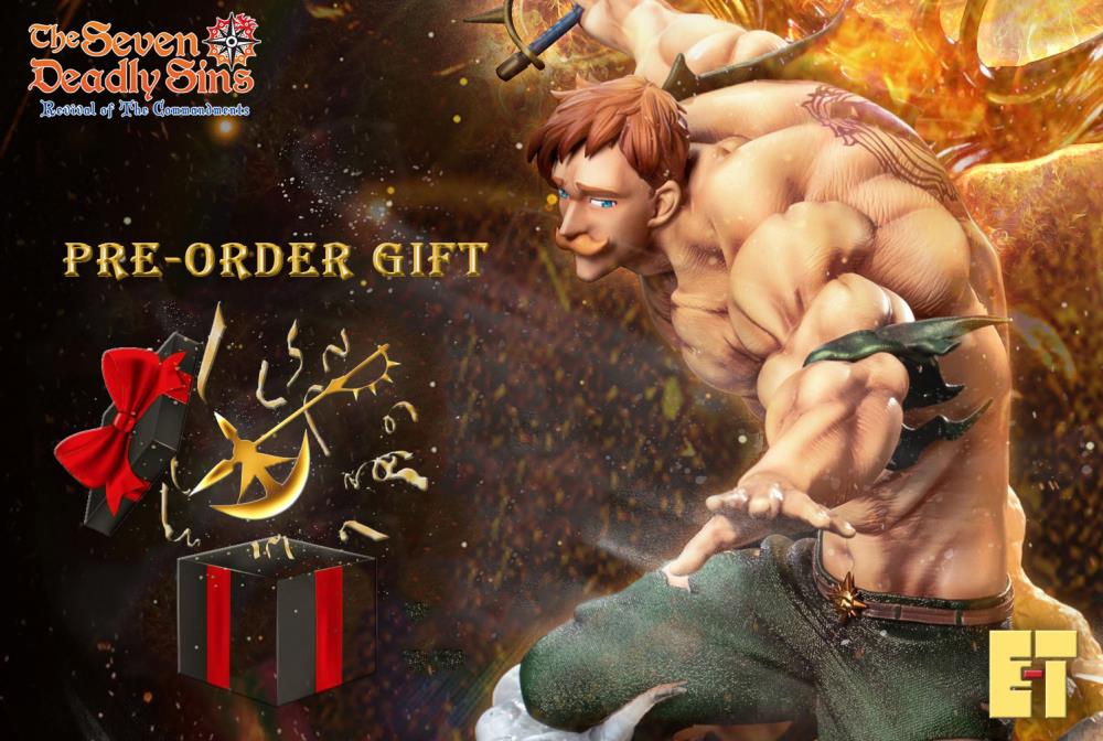 The Seven Deadly Sins Lion's Sin of Pride Escanor 1/4 Scale Limited Edition Statue (With Bonus) Gallery Image 8