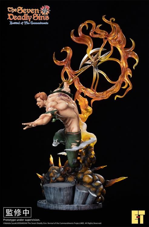 The Seven Deadly Sins Lion's Sin of Pride Escanor 1/4 Scale Limited Edition Statue (With Bonus) Gallery Image 5