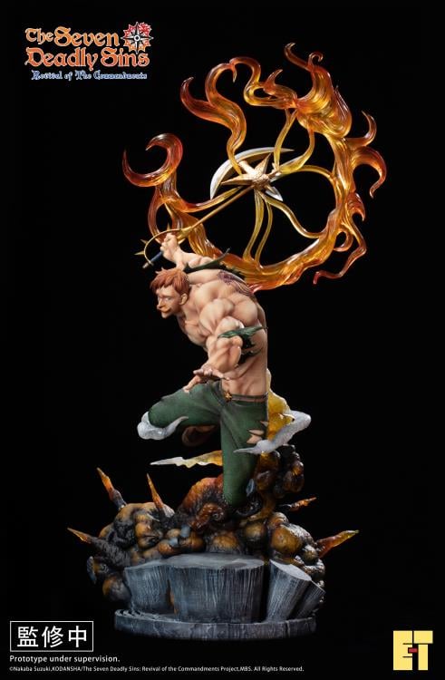 The Seven Deadly Sins Lion's Sin of Pride Escanor 1/4 Scale Limited Edition Statue (With Bonus) Gallery Image 4