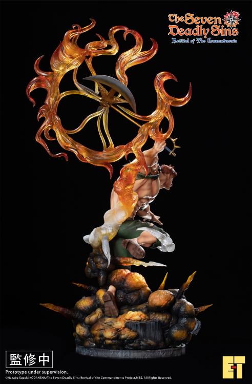 The Seven Deadly Sins Lion's Sin of Pride Escanor 1/4 Scale Limited Edition Statue (With Bonus) Gallery Image 6
