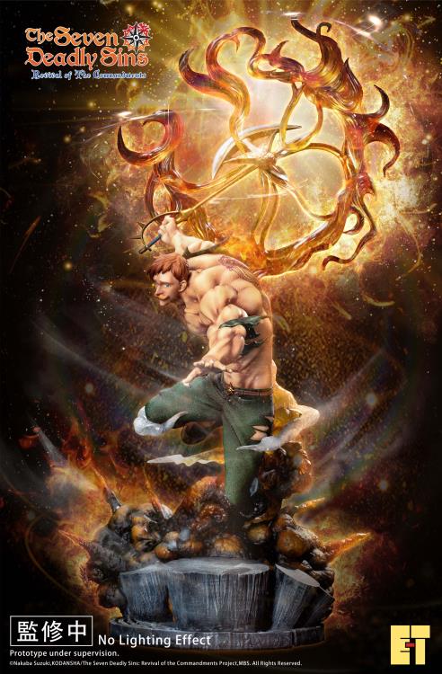 The Seven Deadly Sins Lion's Sin of Pride Escanor 1/4 Scale Limited Edition Statue (With Bonus) Gallery Image 7