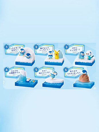 Pokemon Pochama Collection Boxed Set of 6 Capsules Gallery Image 2