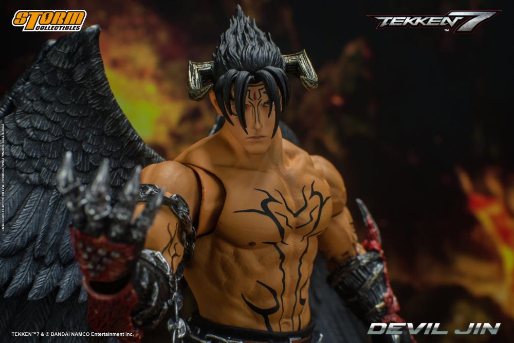 Tekken 7 Devil Jin 1/12 Scale Action Figure Gallery Image 17