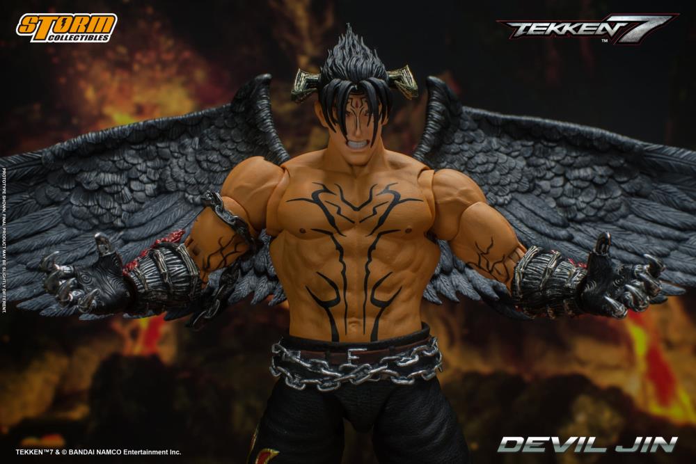 Tekken 7 Devil Jin 1/12 Scale Action Figure Gallery Image 22