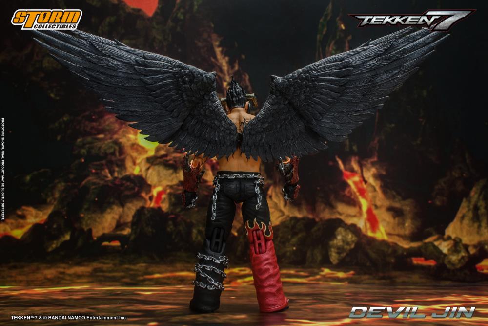 Tekken 7 Devil Jin 1/12 Scale Action Figure Gallery Image 10