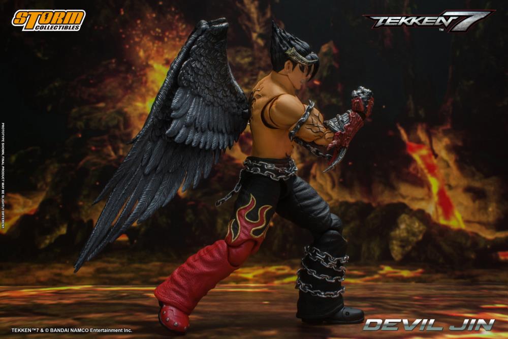 Tekken 7 Devil Jin 1/12 Scale Action Figure Gallery Image 13