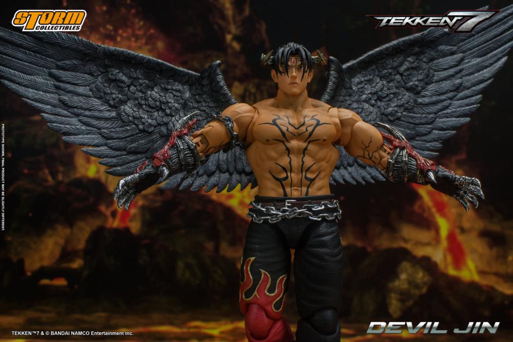 Tekken 7 Devil Jin 1/12 Scale Action Figure Gallery Image 18