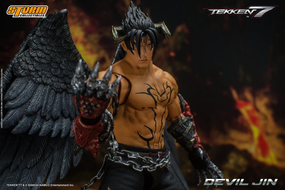 Tekken 7 Devil Jin 1/12 Scale Action Figure Gallery Image 20