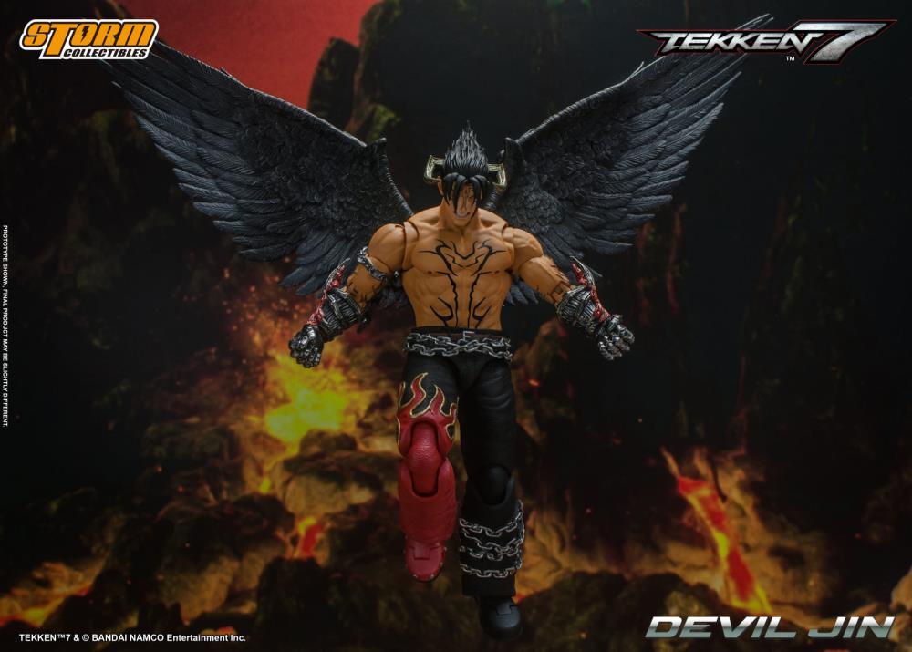 Tekken 7 Devil Jin 1/12 Scale Action Figure Gallery Image 7