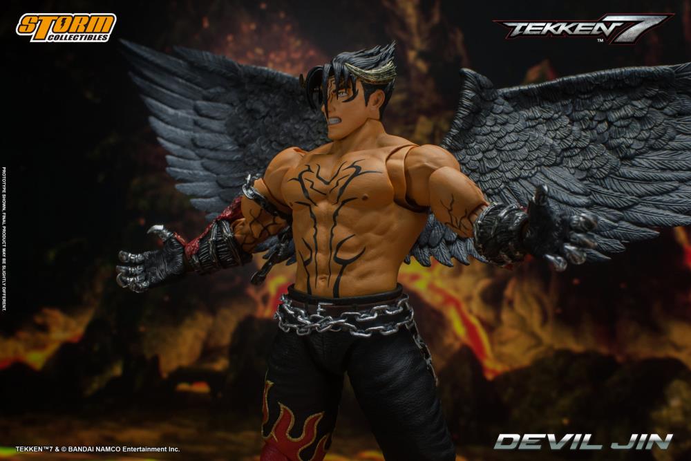 Tekken 7 Devil Jin 1/12 Scale Action Figure Gallery Image 21