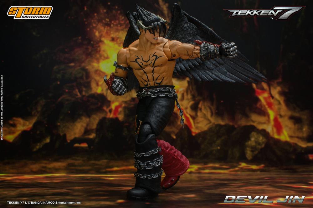 Tekken 7 Devil Jin 1/12 Scale Action Figure Gallery Image 15