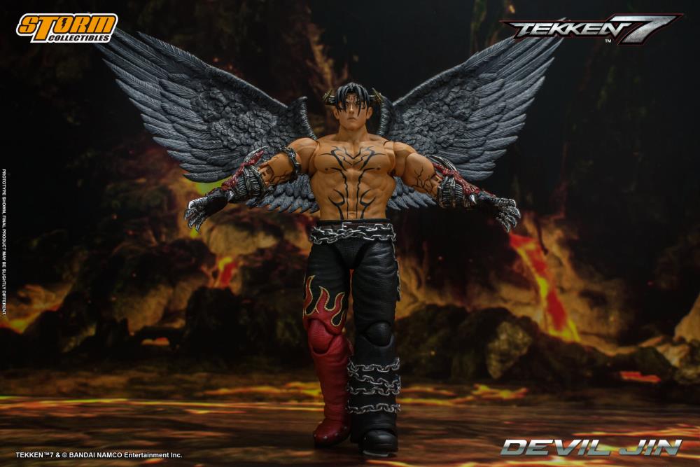 Tekken 7 Devil Jin 1/12 Scale Action Figure Gallery Image 8