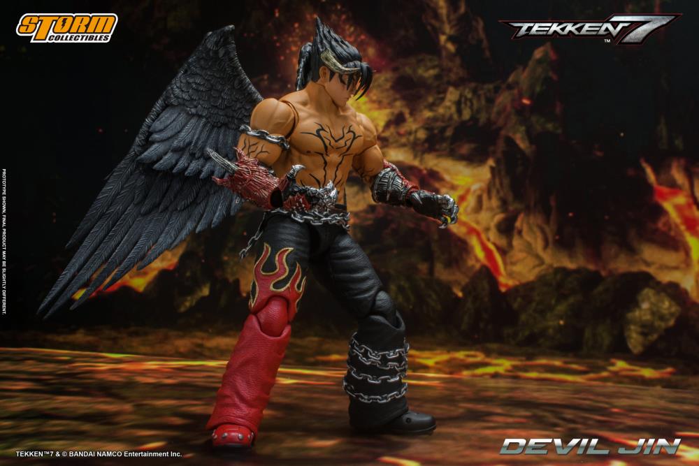 Tekken 7 Devil Jin 1/12 Scale Action Figure Gallery Image 12