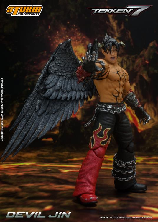 Tekken 7 Devil Jin 1/12 Scale Action Figure Gallery Image 11