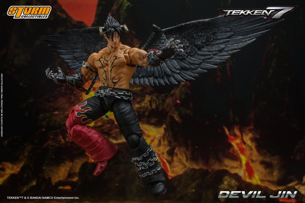 Tekken 7 Devil Jin 1/12 Scale Action Figure Gallery Image 6