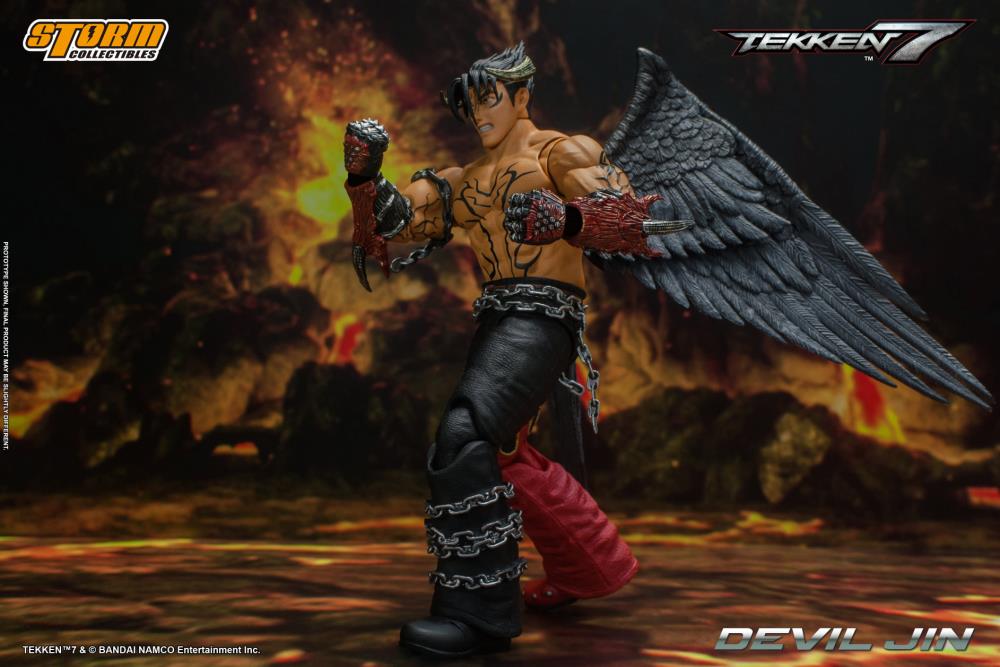 Tekken 7 Devil Jin 1/12 Scale Action Figure Gallery Image 14
