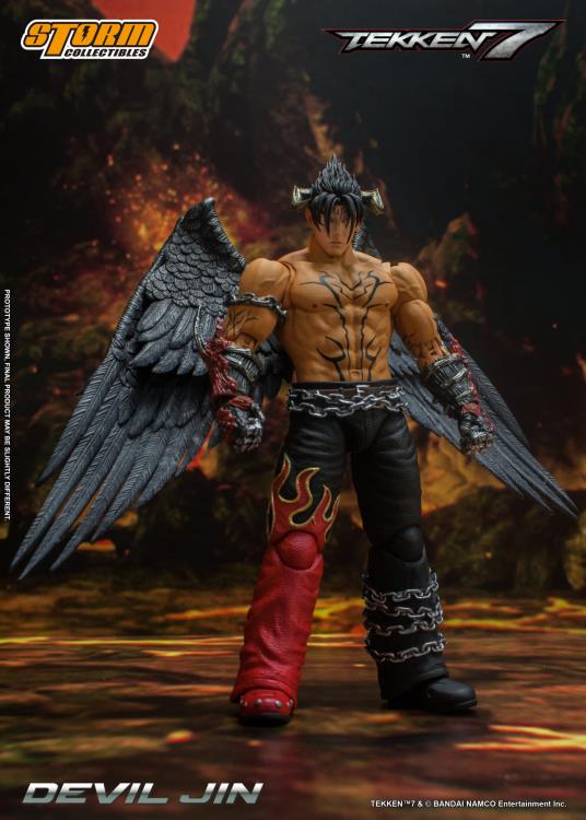 Tekken 7 Devil Jin 1/12 Scale Action Figure Gallery Image 3