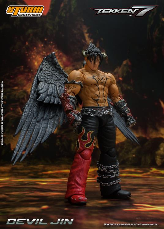 Tekken 7 Devil Jin 1/12 Scale Action Figure Gallery Image 4