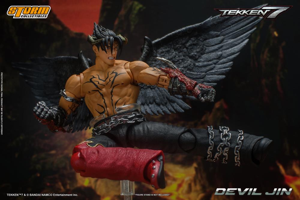Tekken 7 Devil Jin 1/12 Scale Action Figure Gallery Image 16