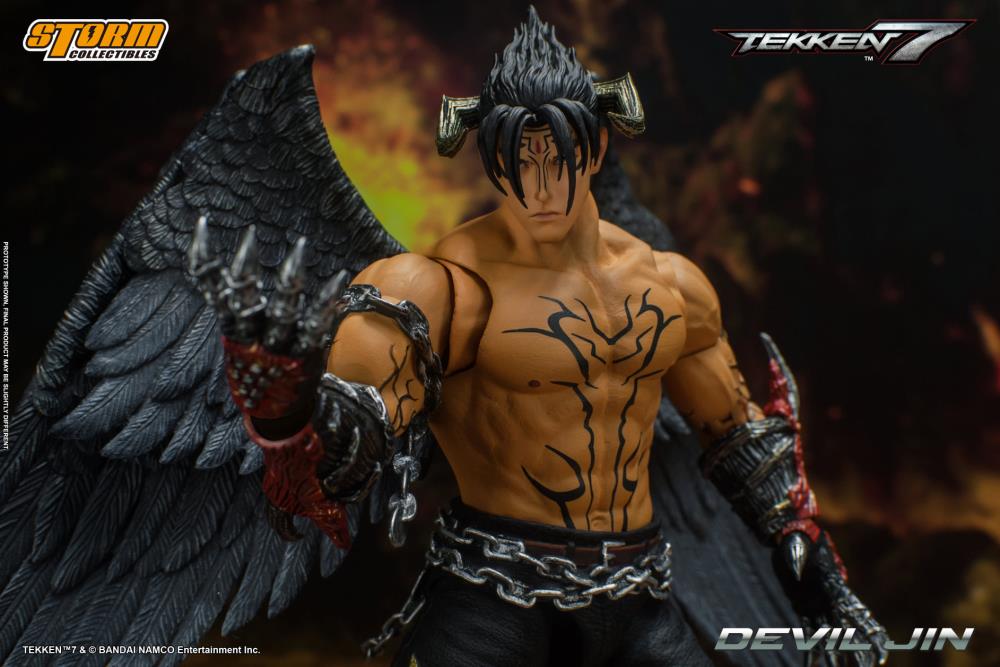 Tekken 7 Devil Jin 1/12 Scale Action Figure Gallery Image 19