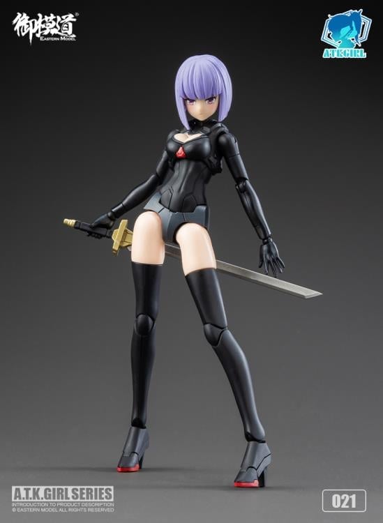 A.T.K. Girl Brocade-Clad Elite Guard (Jinyi Wei JW021) 1/12 Scale Model Kit Gallery Image 13