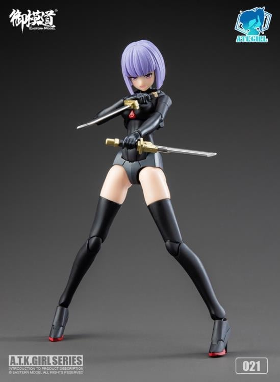 A.T.K. Girl Brocade-Clad Elite Guard (Jinyi Wei JW021) 1/12 Scale Model Kit Gallery Image 12