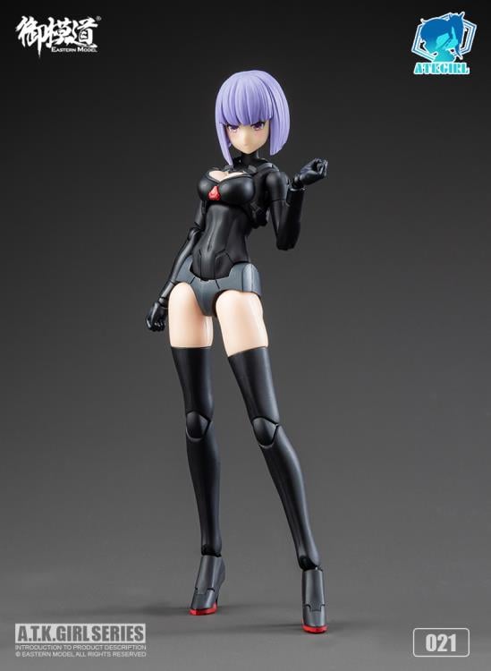 A.T.K. Girl Brocade-Clad Elite Guard (Jinyi Wei JW021) 1/12 Scale Model Kit Gallery Image 8
