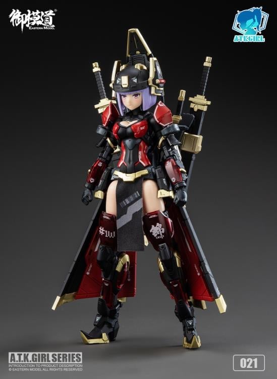 A.T.K. Girl Brocade-Clad Elite Guard (Jinyi Wei JW021) 1/12 Scale Model Kit Gallery Image 4