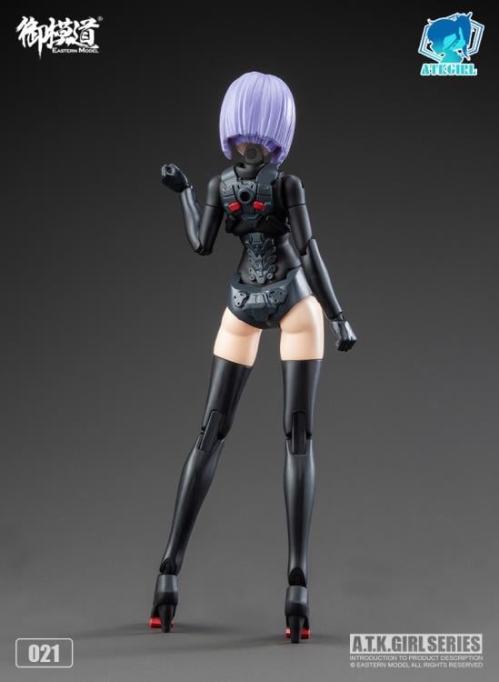 A.T.K. Girl Brocade-Clad Elite Guard (Jinyi Wei JW021) 1/12 Scale Model Kit Gallery Image 9