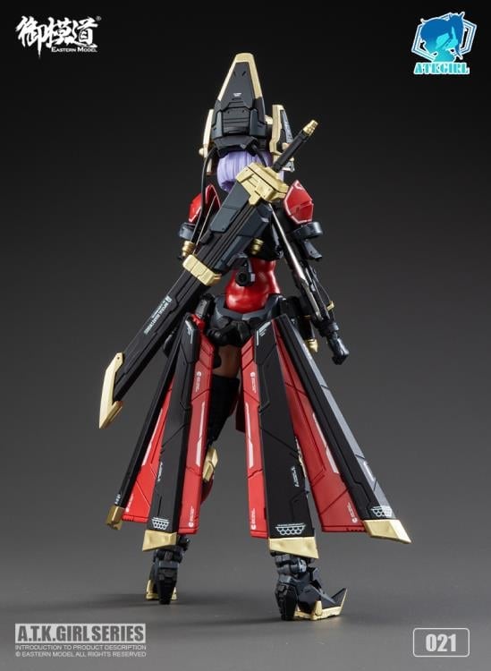 A.T.K. Girl Brocade-Clad Elite Guard (Jinyi Wei JW021) 1/12 Scale Model Kit Gallery Image 5