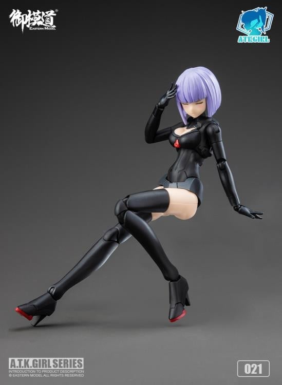 A.T.K. Girl Brocade-Clad Elite Guard (Jinyi Wei JW021) 1/12 Scale Model Kit Gallery Image 15