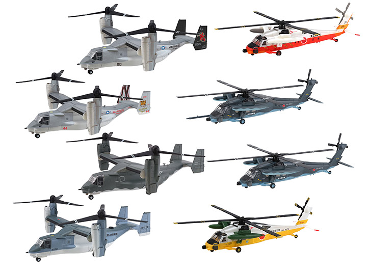 Heliborn Collection 9 Work Shop Vol.38 Box of 10 Random Aircraft Gallery Image 1