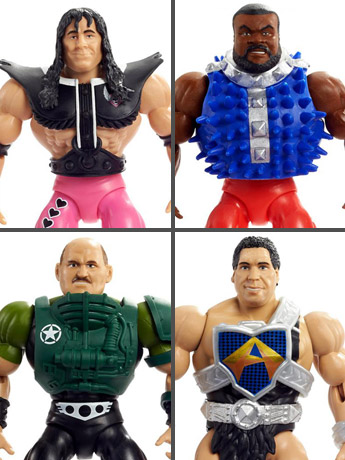 WWE x Masters of the Universe Wave 7 Set of 4 Figures Gallery Image 2