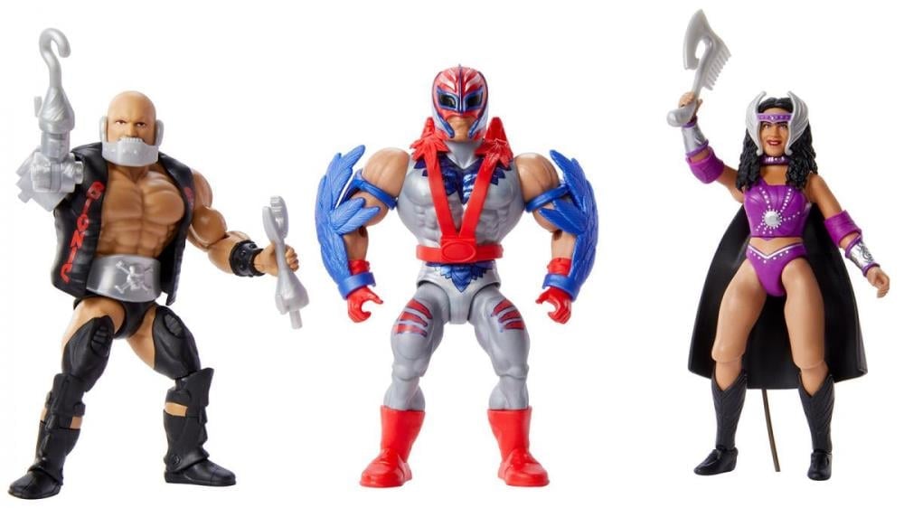 WWE x Masters of the Universe Wave 8 Set of 3 Figures Gallery Image 3