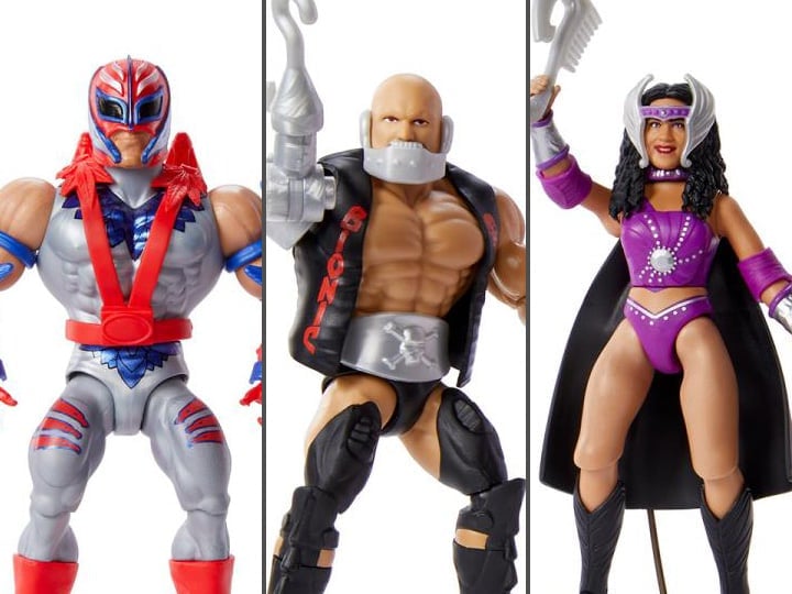 WWE x Masters of the Universe Wave 8 Set of 3 Figures