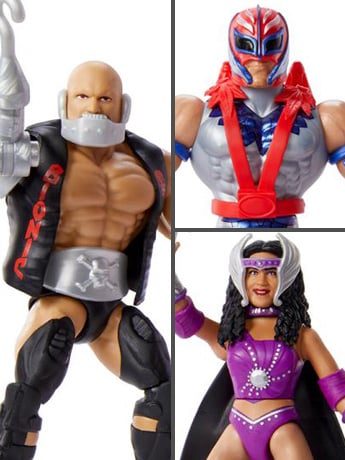 WWE x Masters of the Universe Wave 8 Set of 3 Figures Gallery Image 2