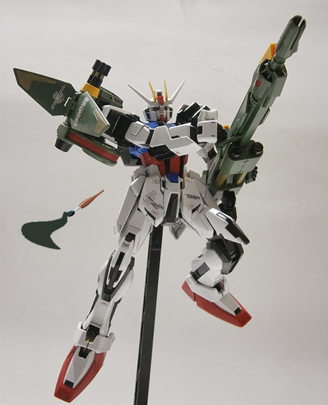 Mr. Hobby Aqueous Gundam Color HUG102 Launcher Strike Green Semi-Gloss (10ml) Gallery Image 3