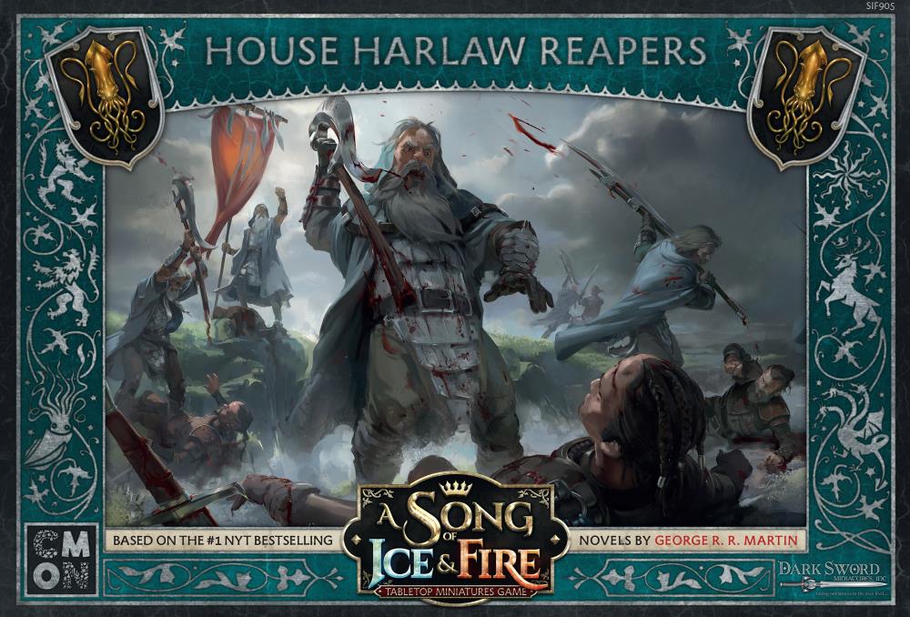 A Song of Ice and Fire: Tabletop Miniatures Game House Harlaw Reapers Expansion Gallery Image 7